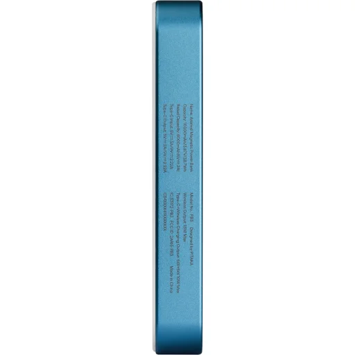 Pitaka Qi2 10 000 mAh bezdrôtová externá batéria, svetlomodrá - 6