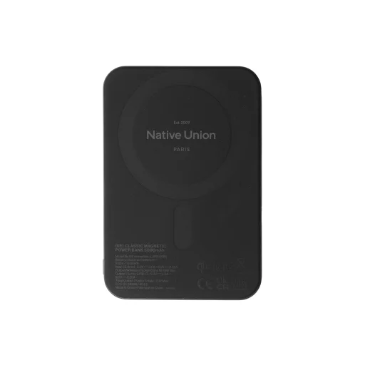 Native Union (Re)Classic Qi2 magnetická externá batéria 5000 mAh – hnedá - 2