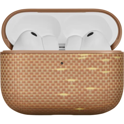 Pitaka Aramid Fiber mágneses tok AirPods Pro 3-hoz, arany fény - 5