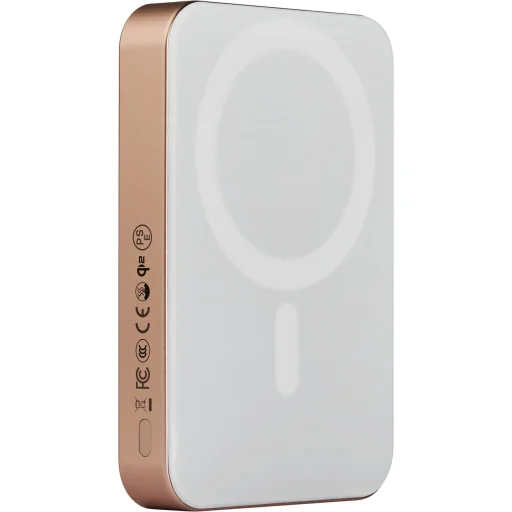 Pitaka Qi2 powerbanka, 10 000 mAh, zlatý lesk - 3