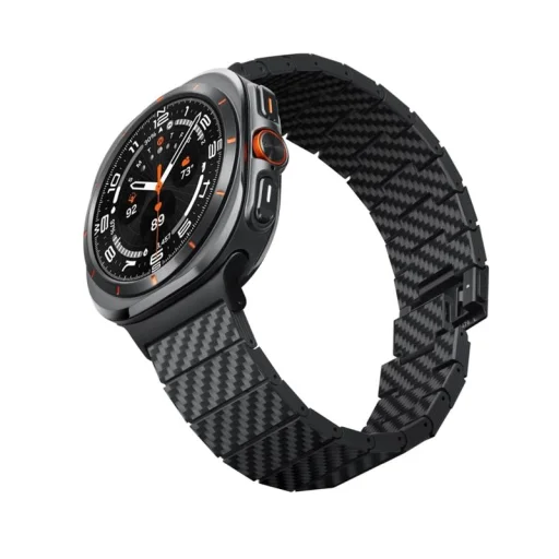 Pitaka karbónový remienok čierny pre Galaxy Watch a Galaxy Watch Ultra - 2