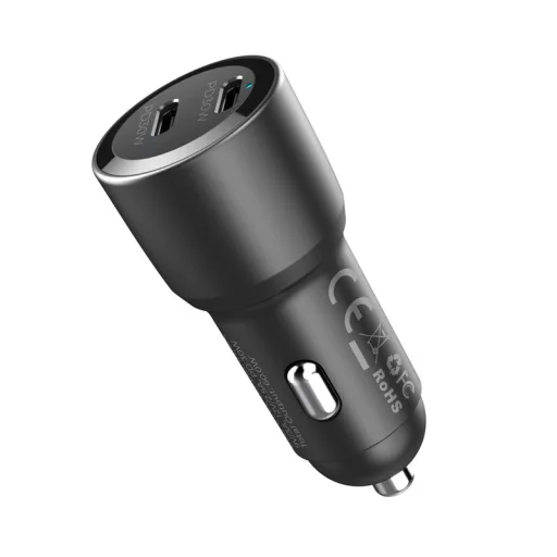 Mobile Origin CA11 60 W autonabíjačka s 2 USB-C konektormi, čierna - 8