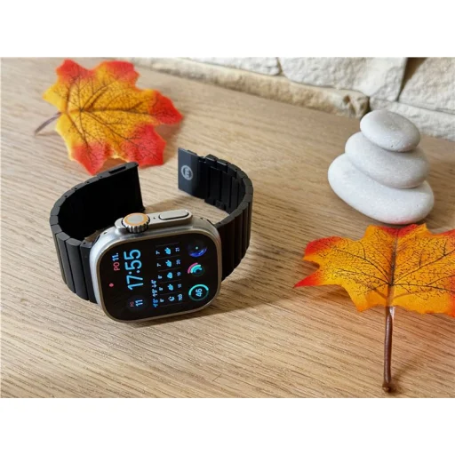 Mobile Origin Watch Titanium Band, čierny - Apple Watch 49mm/46mm/45mm/44mm - 2