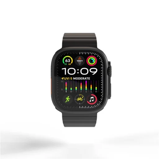 Mobile Origin Watch Titanium Band, čierny - Apple Watch 49mm/46mm/45mm/44mm - 4
