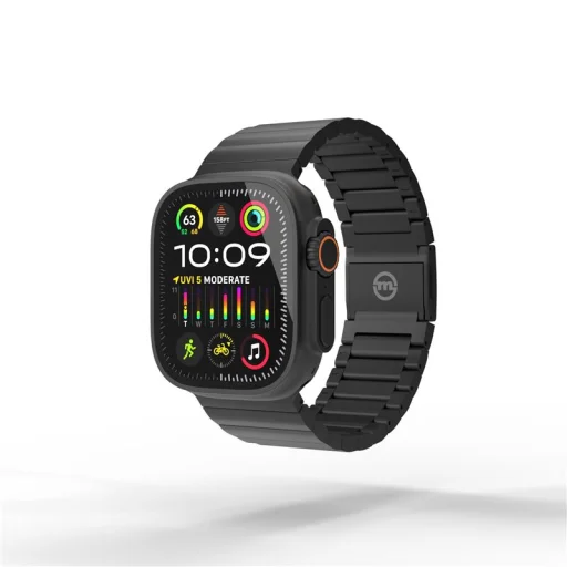 Mobile Origin Watch Titanium Band, čierny - Apple Watch 49mm/46mm/45mm/44mm - 10