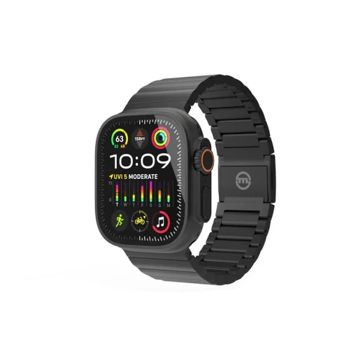 Mobile Origin Watch Titanium Band, black - Apple Watch 49mm/46mm/45mm/44mm - 1