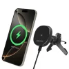 Mobile Origin CA15 Qi2 bezdrôtová nabíjačka do mriežky ventilácie, čierna thumbnail