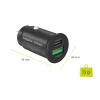 Mobile Origin CA19 30W rýchlonabíjačka do auta s USB-C a USB-A portom, čierna thumbnail