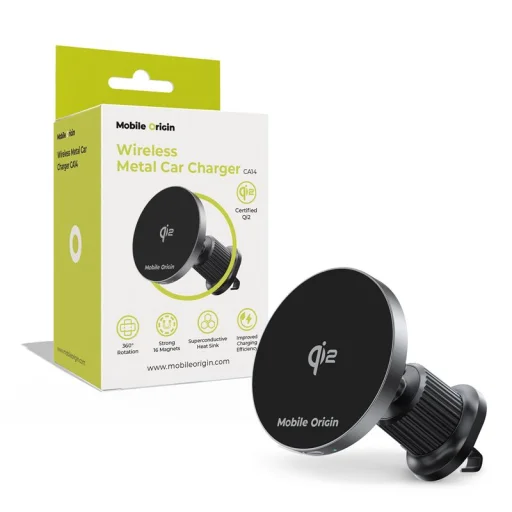 Mobile Origin CA14 bezdrôtová autonabíjačka do mriežky ventilácie - 1