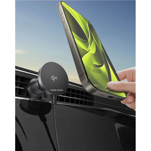 Mobile Origin CA14 bezdrôtová autonabíjačka do mriežky ventilácie - 2