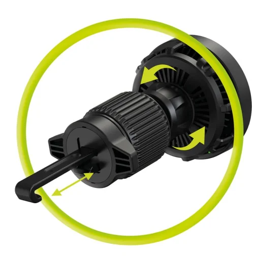 Mobile Origin Qi2 25W bezdrôtová nabíjačka do auta CA24 čierna - 10