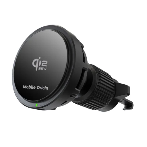 Mobile Origin Qi2 25W bezdrôtová nabíjačka do auta CA24 čierna - 3