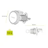 Mobile Origin CA18 bezdrôtová autonabíjačka do ventilačnej mriežky s kompatibilitou pre Apple Watch a iPhone MagSafe thumbnail