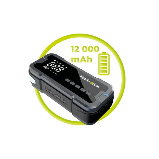 Mobile Origin CA1 štartovacia powerbanka a vzduchový kompresor, sivá/čierna - 2