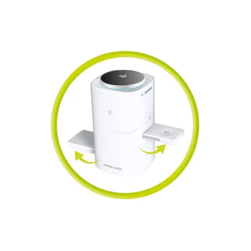 Mobile Origin PW11 Qi2 3 v 1 bezdrôtová nabíjacia stanica, biela - 10