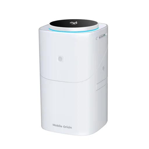 Mobile Origin PW11 Qi2 3 v 1 bezdrôtová nabíjacia stanica, biela - 4