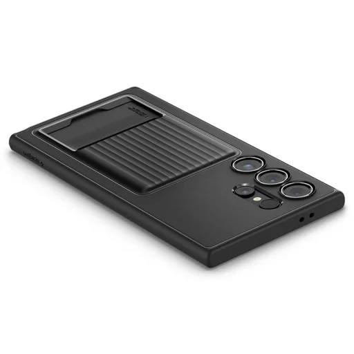 Spigen Liquid Slot TPU puzdro pre Samsung Galaxy S24 Ultra, matná čierna - 8