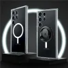 Spigen Ultra Hybrid OneTap Metal Ring MagSafe puzdro pre Samsung Galaxy S24 Ultra, biele thumbnail