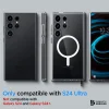 Spigen Ultra Hybrid OneTap Metal Ring MagSafe puzdro pre Samsung Galaxy S24 Ultra, biele thumbnail