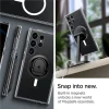Spigen Ultra Hybrid OneTap Metal Ring MagSafe puzdro pre Samsung Galaxy S24 Ultra, biele thumbnail