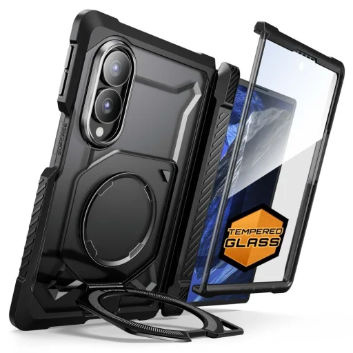 Supcase UB Grip Mag MagSafe pancierové puzdro pre Samsung Galaxy Z Fold 8, čierne - 1