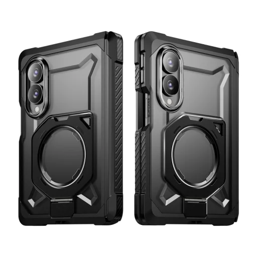 Supcase UB Grip Mag MagSafe pancierové puzdro pre Samsung Galaxy Z Fold 8, čierne - 3