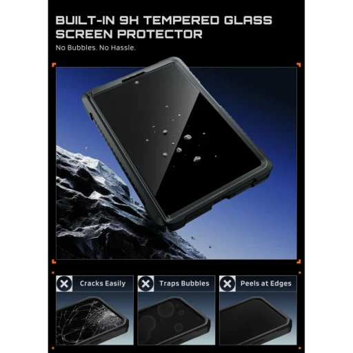 Supcase UB Grip Mag MagSafe páncéltok Samsung Galaxy Z Fold 8 készülékhez, fekete - 10