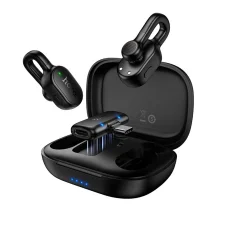 Hoco L27 bezdrôtový klopový mikrofón USB-C čierny