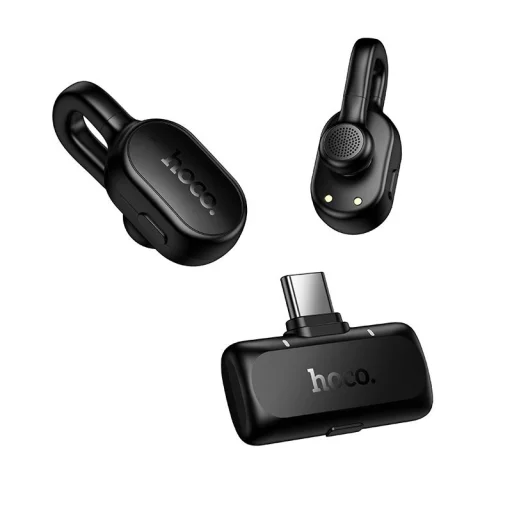 Hoco L27 bezdrôtový klopový mikrofón USB-C čierny - 4