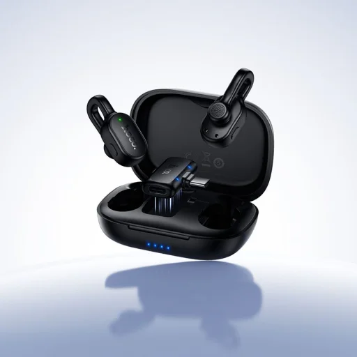 Hoco L27 bezdrôtový klopový mikrofón USB-C čierny - 8