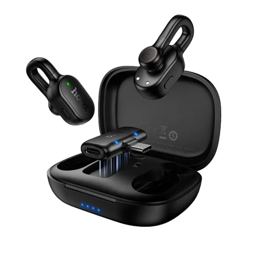 Hoco L27 bezdrôtový klopový mikrofón USB-C čierny - 1