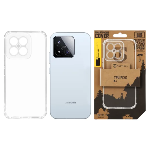 Tactical TPU Plyo kryt pre Xiaomi 17 Max transparentný - 3