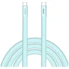 Verbatim Sync & Charge SoftTouch USB-C–USB-C kábel 100 W PD3.0 120 cm kék 30276 thumbnail