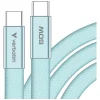 Verbatim Sync & Charge SoftTouch USB-C–USB-C kábel, 60 W PD3.0, 120 cm, kék, 30273 thumbnail