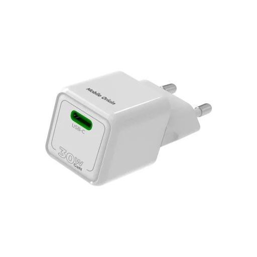 Mobile Origin PW23 30W mini USB-C sieťová nabíjačka, biela - 11