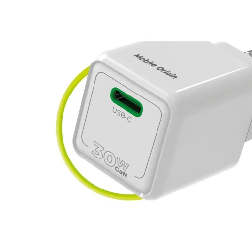 Mobile Origin PW23 30W mini USB-C sieťová nabíjačka, biela - 12