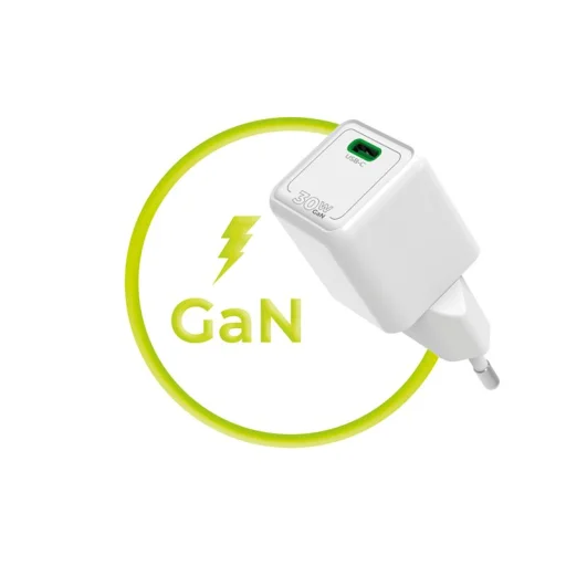 Mobile Origin PW23 30W mini USB-C sieťová nabíjačka, biela - 6
