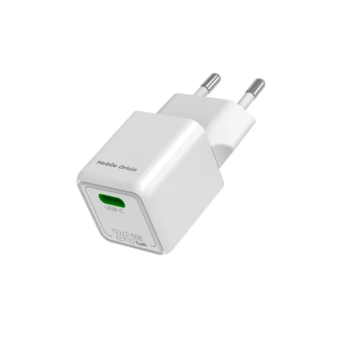 Mobile Origin PW23 30W mini USB-C sieťová nabíjačka, biela - 8