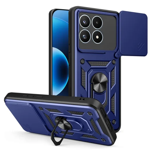 Xiaomi 17 modré puzdro Techsuit CamShield - 1