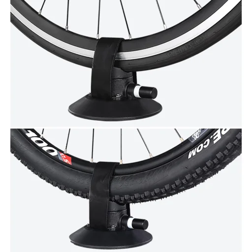 Rockbros XP1001 vákuový prísavkový strešný nosič na 1 bicykel, čierny - 4