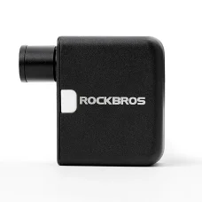Rockbros 42320008001 mini elektrická pumpa na bicykel pre auto a galuskové ventily, 100 PSI, čierna