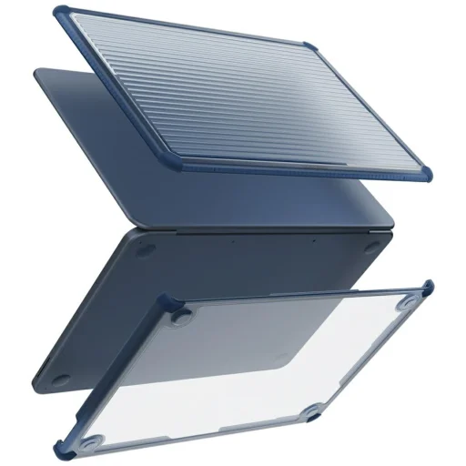 Ochranné puzdro Skinarma Vibron pre MacBook Neo 13", tmavomodré - 1
