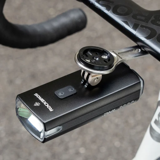 Rockbros FK-307T držiak na cyklopočítač z titánovej zliatiny – titán - 3
