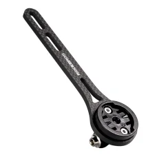Karbónový držiak na cyklopočítač Rockbros FK-307W čierny