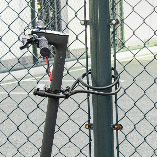 Rockbros RK242 zámok na elektrickú kolobežku, čierny - 8