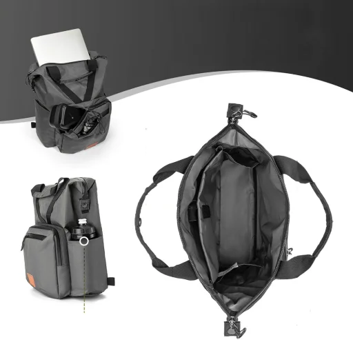 Rockbros H43 hátizsák Brompton összecsukható kerékpárhoz, szürke - 2