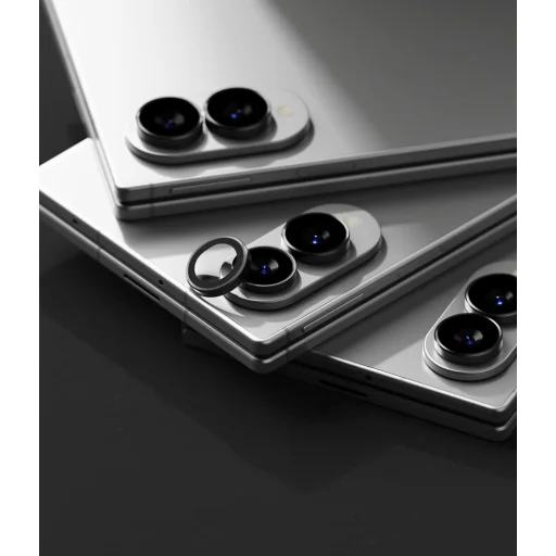 Ringke Camera Frame Protector ochrana objektívu 2 ks pre Samsung Galaxy Z Fold 8, čierna - 8