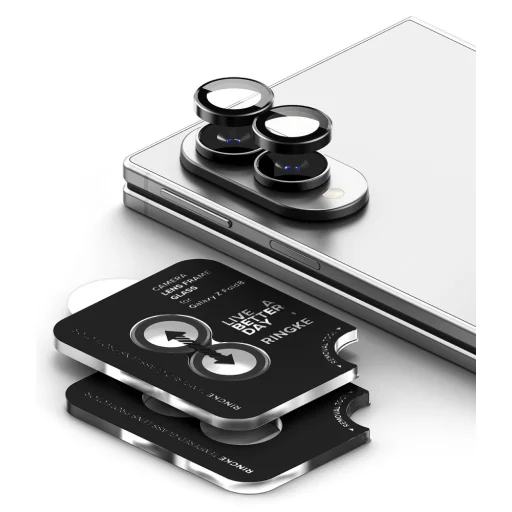 Ringke Camera Frame Protector kameravédő 2 db Samsung Galaxy Z Fold 8-hoz, fekete - 3