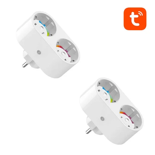 Gosund SP211 Wi-Fi inteligentná rozdvojka s 2 zásuvkami, 2 ks, 3680 W - 1