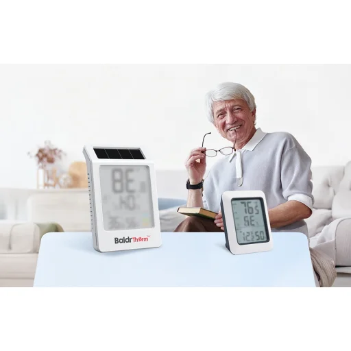Rainpoint B0707 napenergiás hő- és páratartalom-mérő - 5